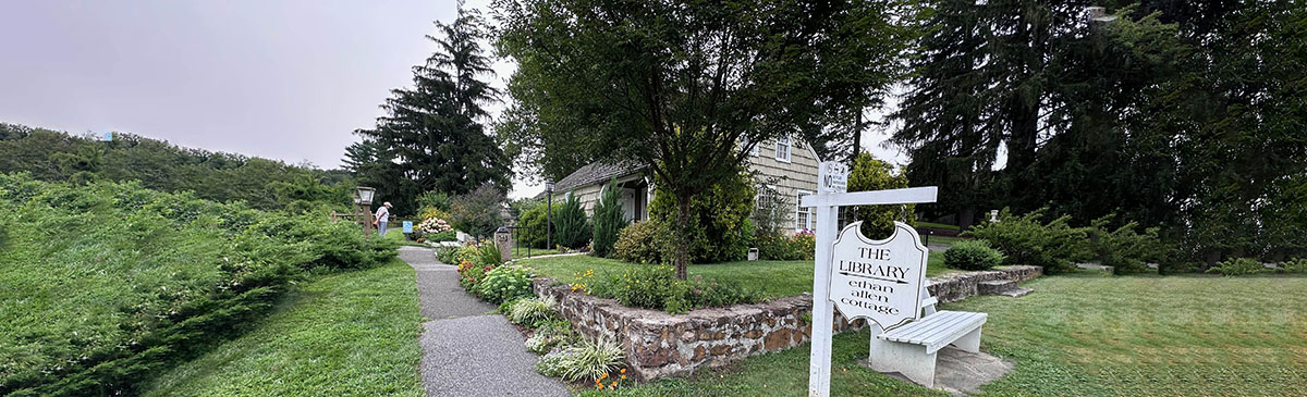 Inside the Heritage Village Library
